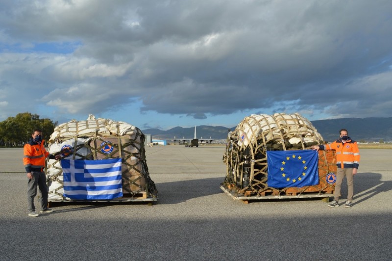 Πολιτική Προστασία βοήθεια στην Κροατία 