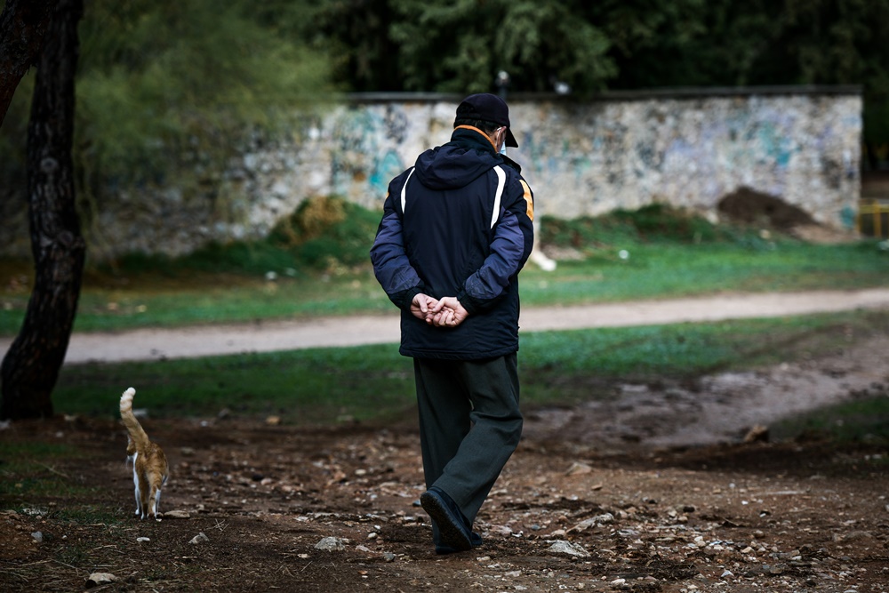 Βόλτα με τον σκύλο εν μέσω πανδημίας