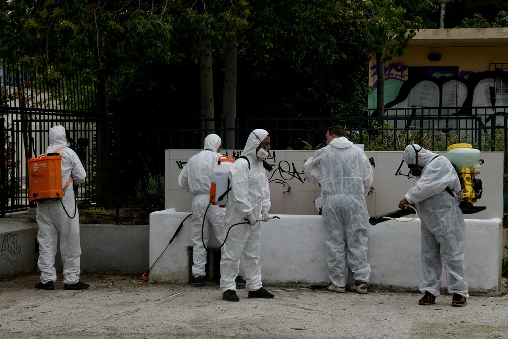 Απολύμανση σχολείων 