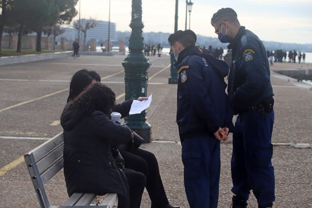 Έλεγχοι αστυνομίας κορονοϊός