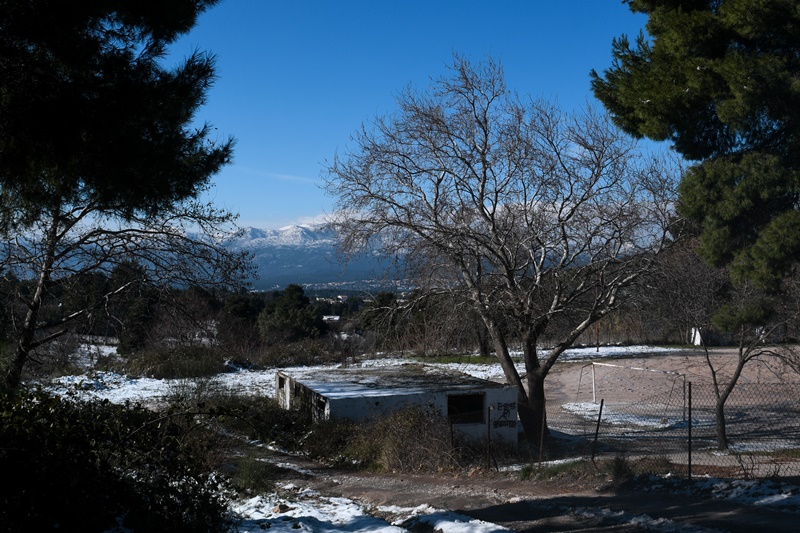 Χιονόπτωση χιόνια