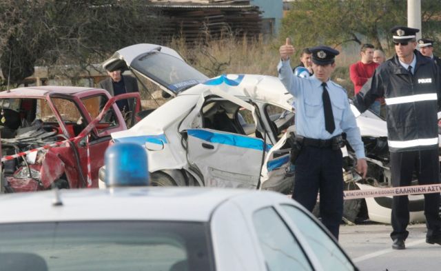 Σύγκρουση περιπολικού