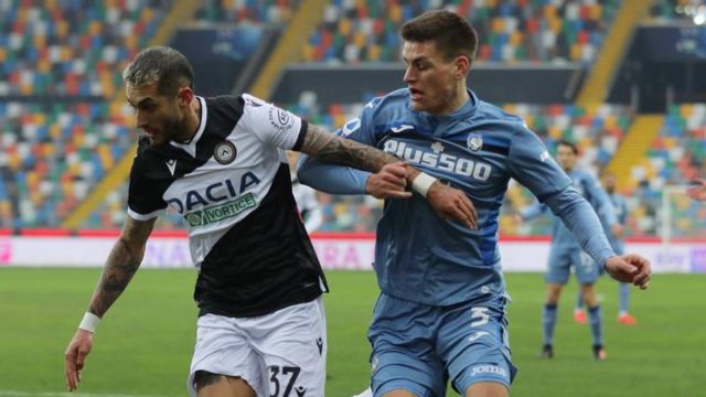 fair draw for udeinese and atalanta