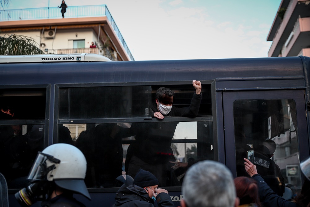 Επεισόδια για τον Δημητρη Κουφοντίνα 