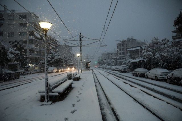 γραμμεσ τραμ χιονι