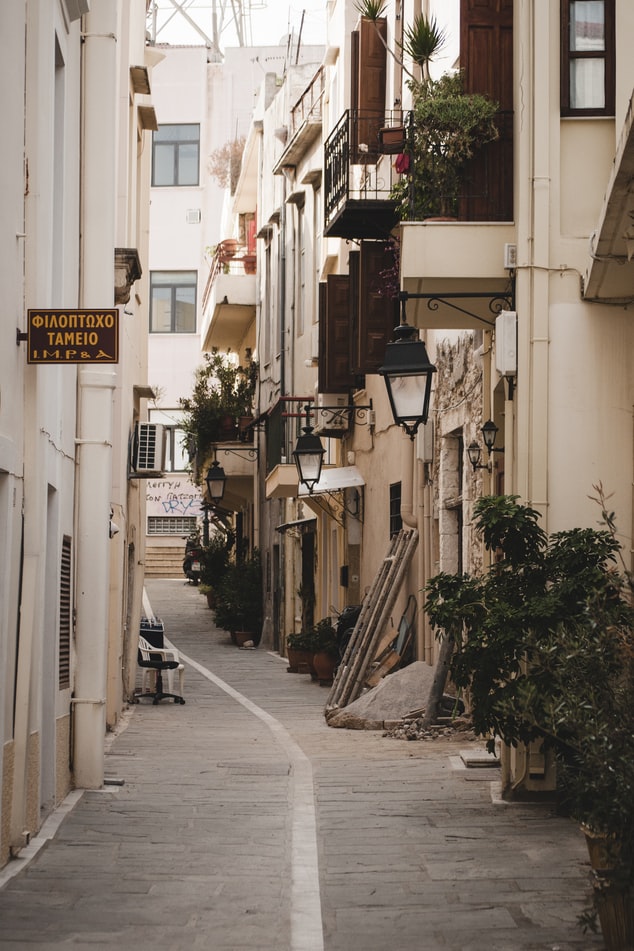 Ρέθυμνο στιγμιότυπο σοκάκια 