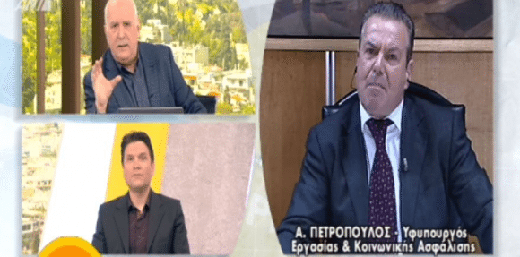 Γιατί «αρπάχτηκαν» on air ο Παπαδάκης με τον Πετρόπουλο (video)