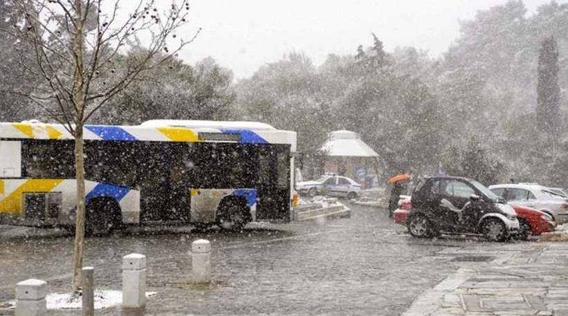 Προβλήματα στα δρομολόγια των λεωφορείων λόγω κακοκαιρίας