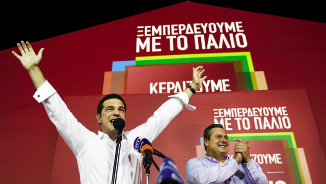 Tsipras Kammenos 2 xronia
