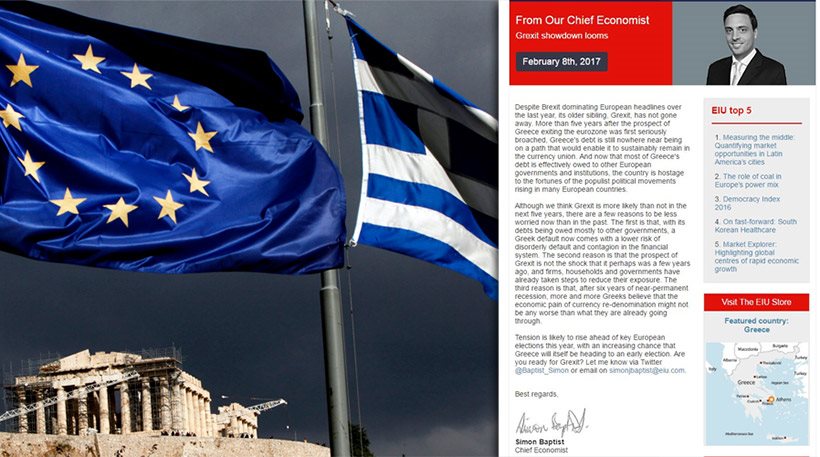 Economist: “Είσαστε έτοιμοι για Grexit;”- Οι τρεις λόγοι που το “φέρνουν”