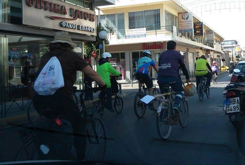 Ποδηλατοπορεία… αφύπνισης συνειδήσεων