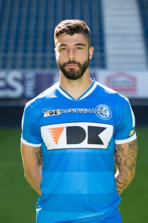 Gent's Uros Vitas pictured during the 2015-2016 season photo shoot of Belgian first league soccer team KAA Gent, Saturday 11 July 2015 in Gent.