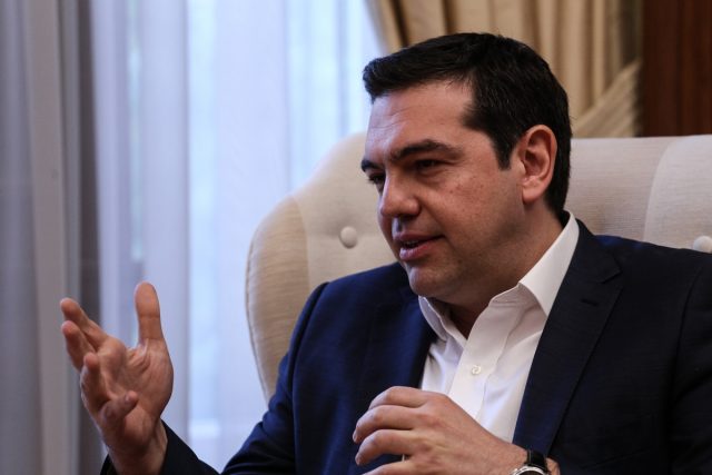 Meeting between the Greek Prime Minister Alexis Tsipras and the Prime Minister of Portugal Antonio Costa, in Athens, on April 11, 2016 / Συνάντηση του Πρωθυπουργού Αλέξη Τσίπρα με τον Πρωθυπουργό της Πορτογαλίας Αντόνιο Κόστα, στην Αθήνα, στις 11 Απριλίου, 2016
