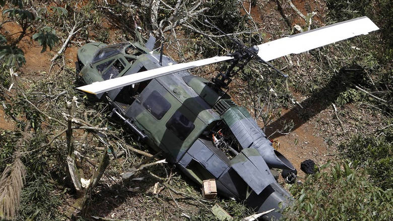 Συνετρίβη στρατιωτικό ελικόπτερο που μετέφερε τον Ναβαρέτε