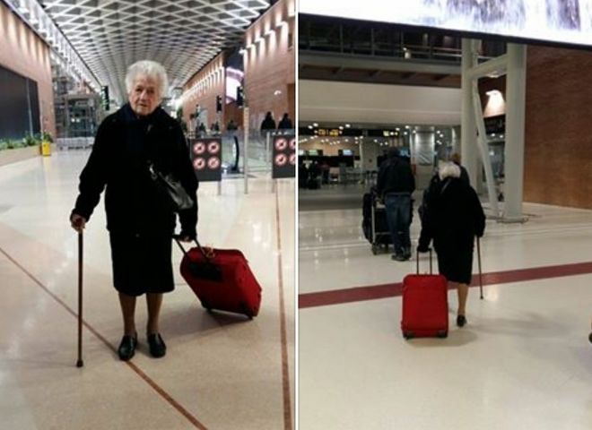 Η 93χρονη που ταξίδεψε 5.000 χλμ για φιλανθρωπικό σκοπό
