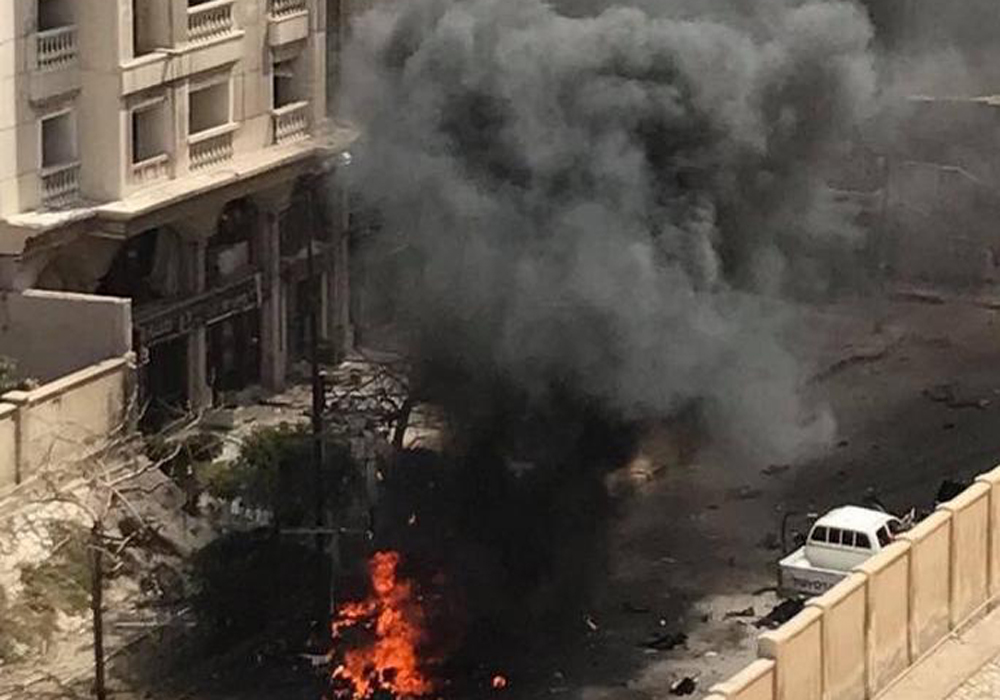 Ισχυρή έκρηξη κοντά σε ξενοδοχείο (pics + vid)