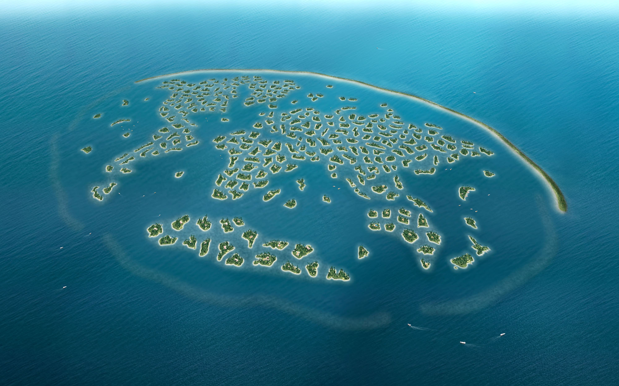 Ξαναρχίζει το σχέδιο των 300 τεχνητών νησιών στο Ντουμπάι (vid)