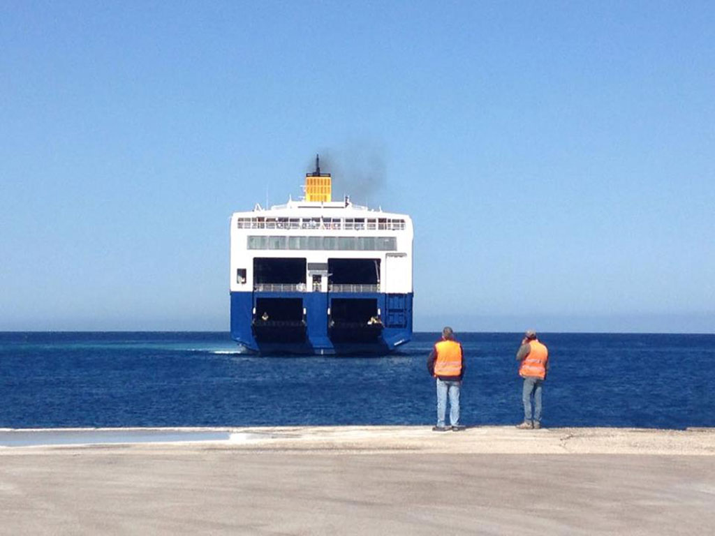 Η πρώτη ακτοπλοϊκή σύνδεση των νησιών του Ιονίου