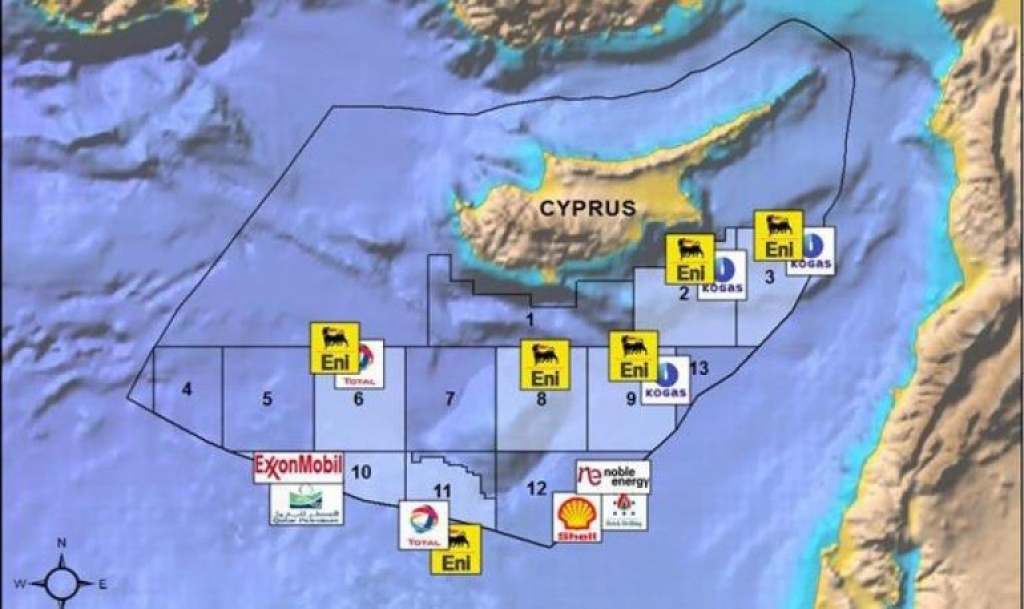 Κυπριακή ΑΟΖ: ENI και TOTAL μαζί στο οικόπεδο 8