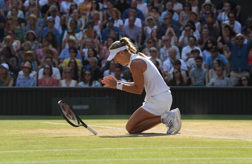 Wimbledon: Το σήκωσε για πρώτη φορά η Αντζελίκ Κέρμπερ (vid)