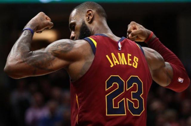 Ο μπασκετμπολίστας του NBA Lebron James