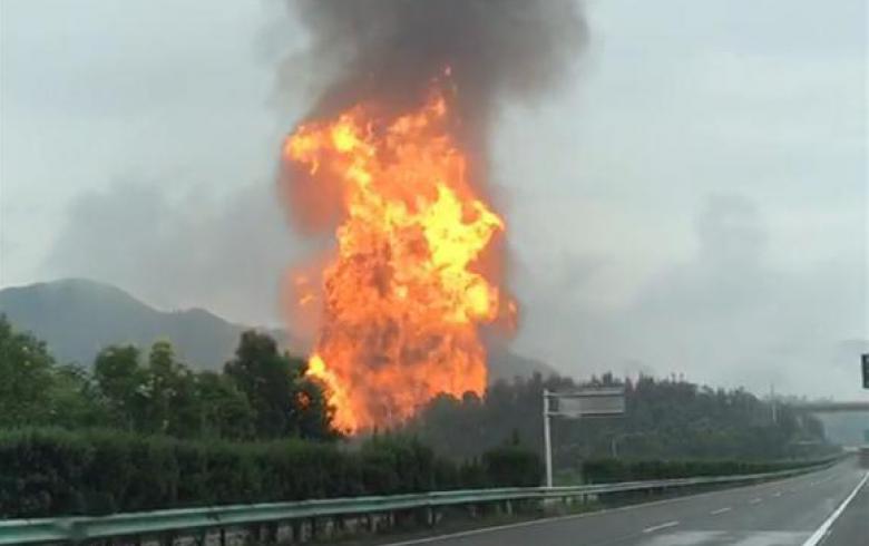 Εκρήξεις σε αγωγό φυσικού αερίου – Επτά τραυματίες