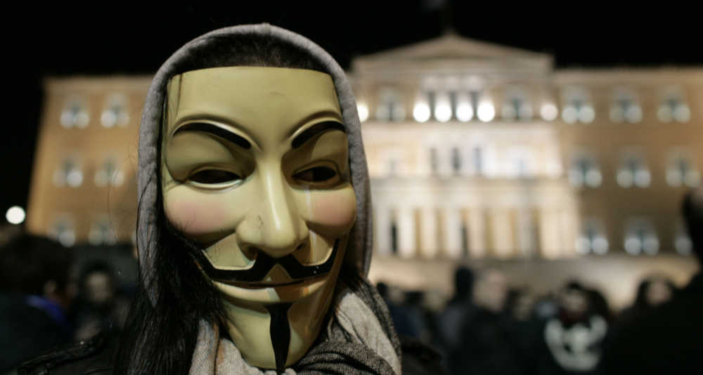 Οι Anonymous “έριξαν” την ιστοσελίδα της κυβέρνησης για τους νεκρούς