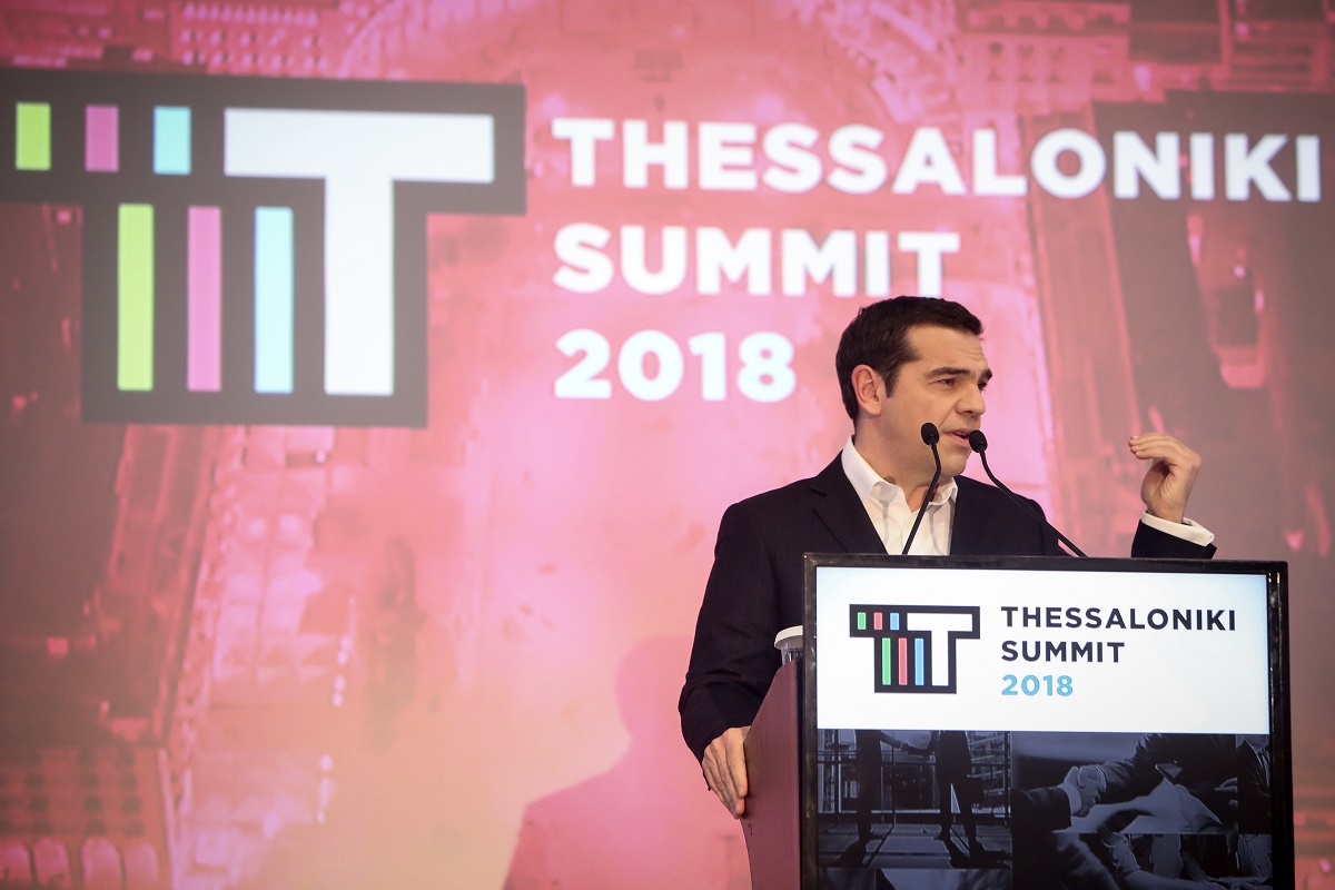 Thessaloniki Summit: Προεκλογική η ομιλία Τσίπρα, γεμάτη παροχές και φοροελαφρύνσεις