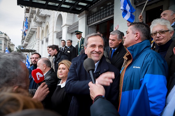 Σαμαράς: Όλος ο κόσμος είναι πάνω από τα κόμματα (vid)