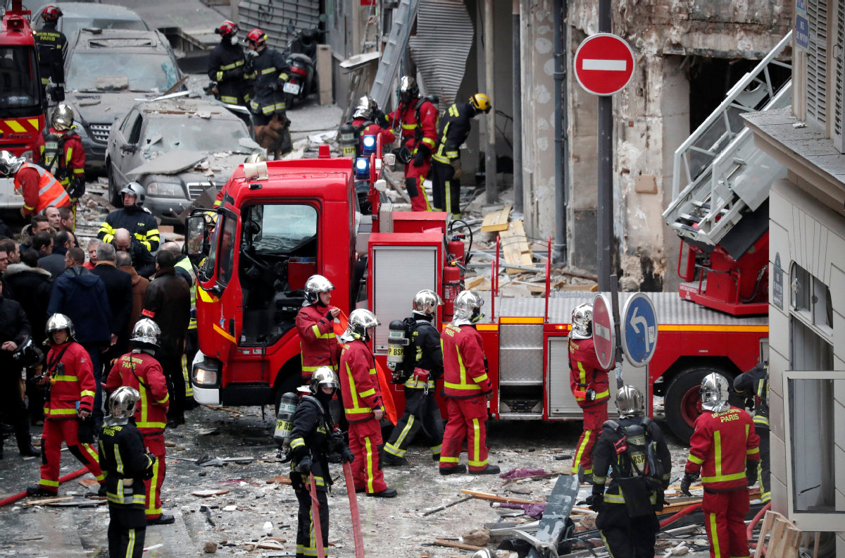 Παρίσι: Αυξήθηκε ο αριθμός των νεκρών από την έκρηξη – Ένας αγνοούμενος
