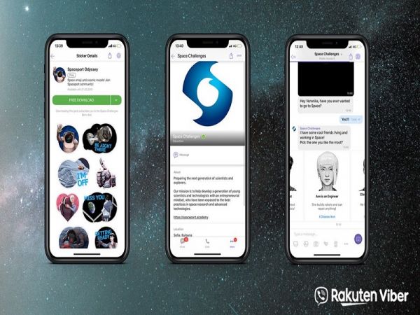 Viber app: Το Spaceport Odyssey θα σε ενθουσιάσει