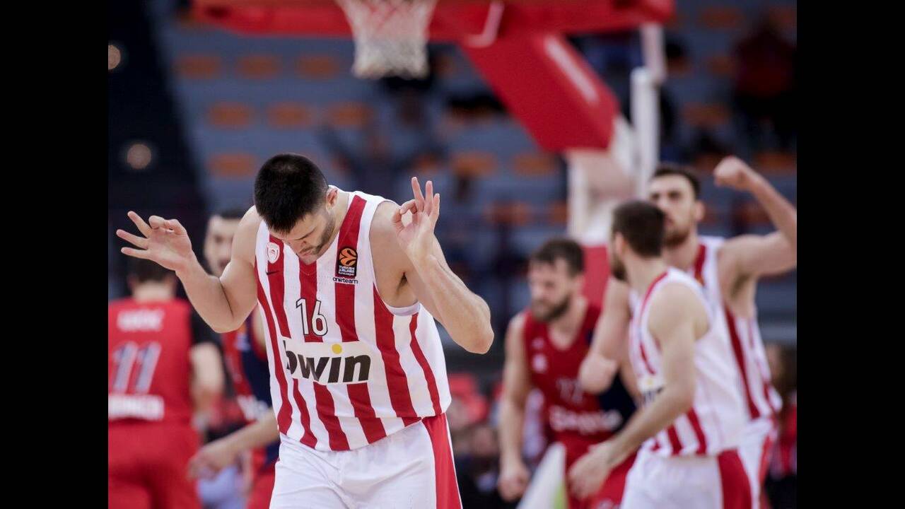 Euroleague: Ο Ολυμπιακός πήρε “ανάσα” για την οκτάδα – Άνετος με τη Μπάγερν Μονάχου