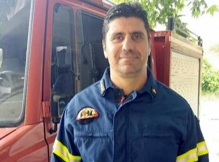 Νεκρός πυροσβέστης: “Έπεσε” στο καθήκον ο πρόεδρος των πυροσβεστών Κεντρικής Μακεδονίας