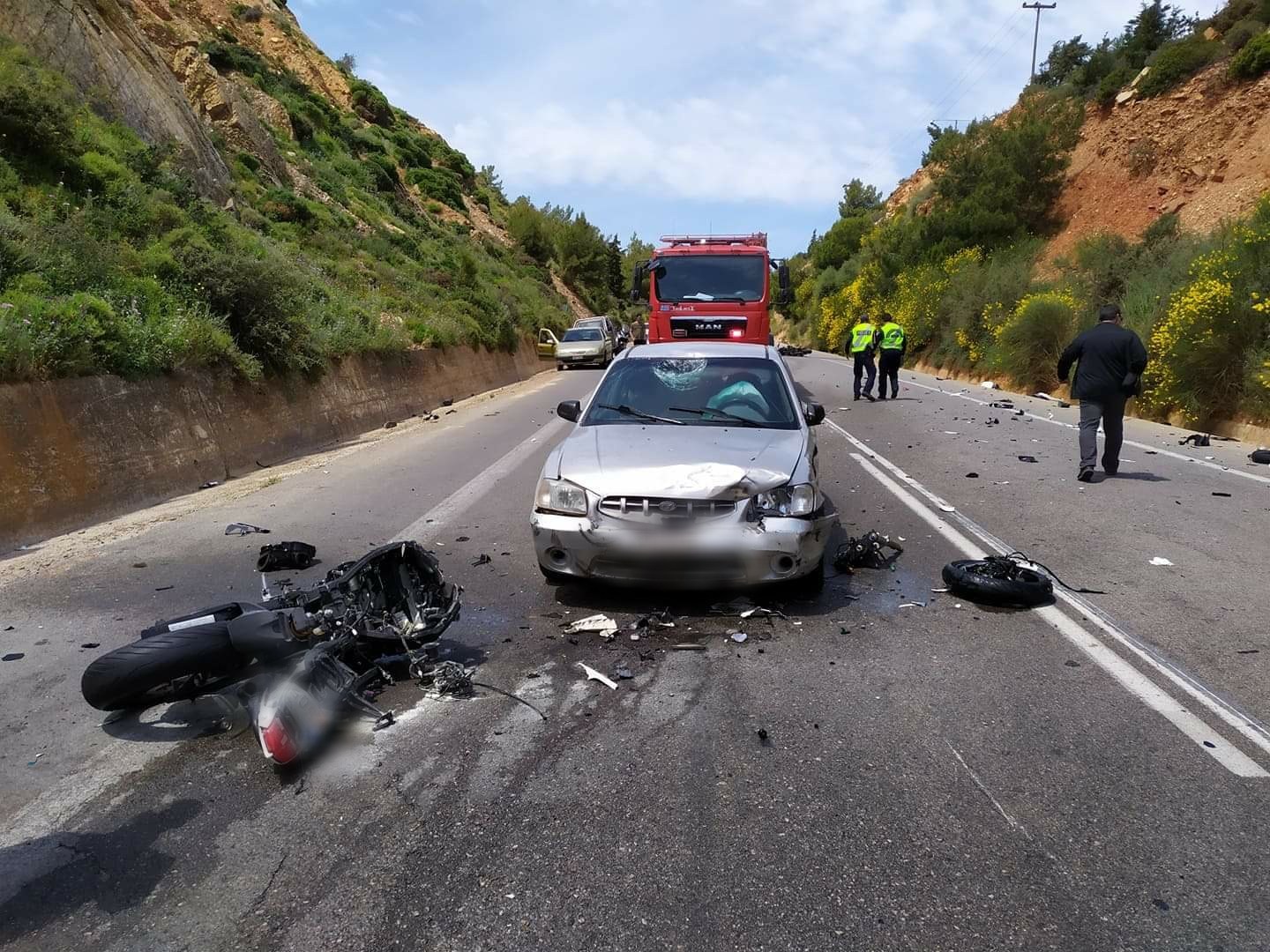 Τροχαίο – Κρήτη: Νέα τραγωδία στην άσφαλτο – Δύο νεκροί και ένας βαριά τραυματίας