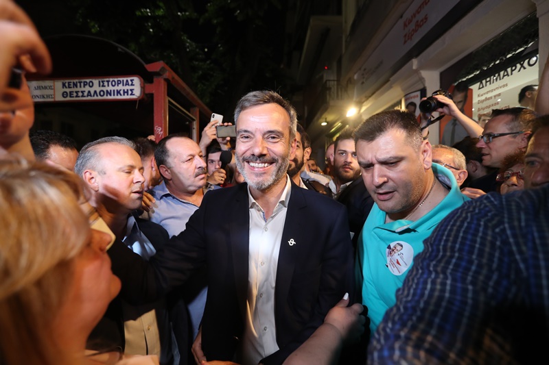 Αποτελέσματα δημοτικών εκλογών: Δήμαρχος Θεσσαλονίκης ο Ζέρβας με σαρωτικό ποσοστό