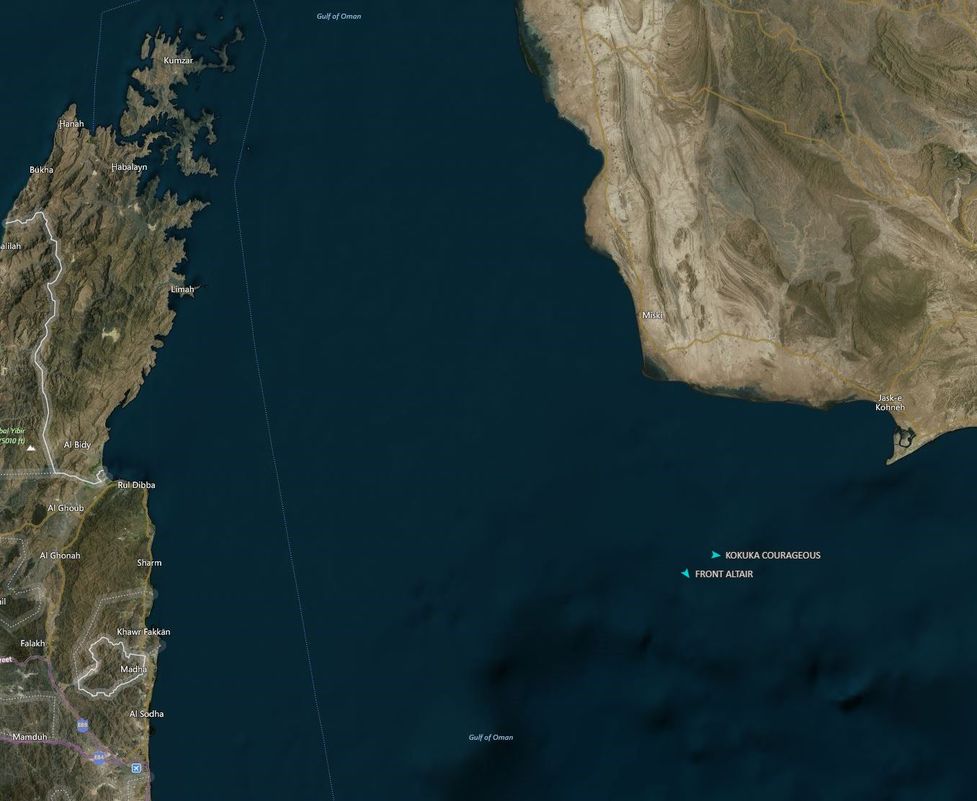 Κόλπος Ομάν: Παγκόσμιος συναγερμός – Τάνκερ δέχθηκαν επίθεση, “έκρηξη” στις τιμές πετρελαίου