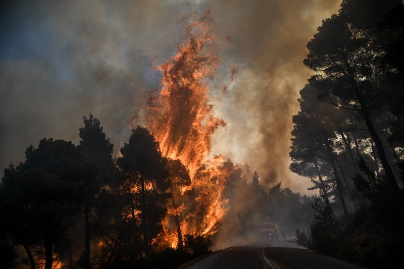 Φωτιά τώρα: Και δεύτερη φωτιά στην Εύβοια