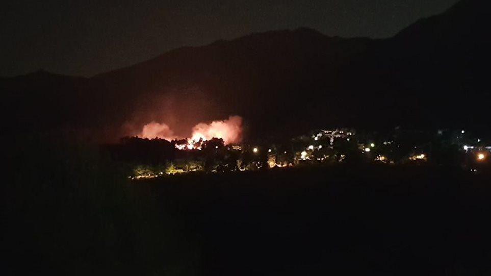 Φωτιά Διόνυσος: Σε ύφεση η πυρκαγιά – “Μας τρομάζουν οι άνεμοι”
