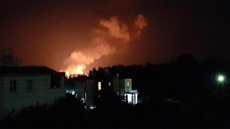 Εκρήξεις Κατεχόμενα: Πυρκαγιά σε αποθήκη πυρομαχικών – Εκκενώθηκε ξενοδοχείο