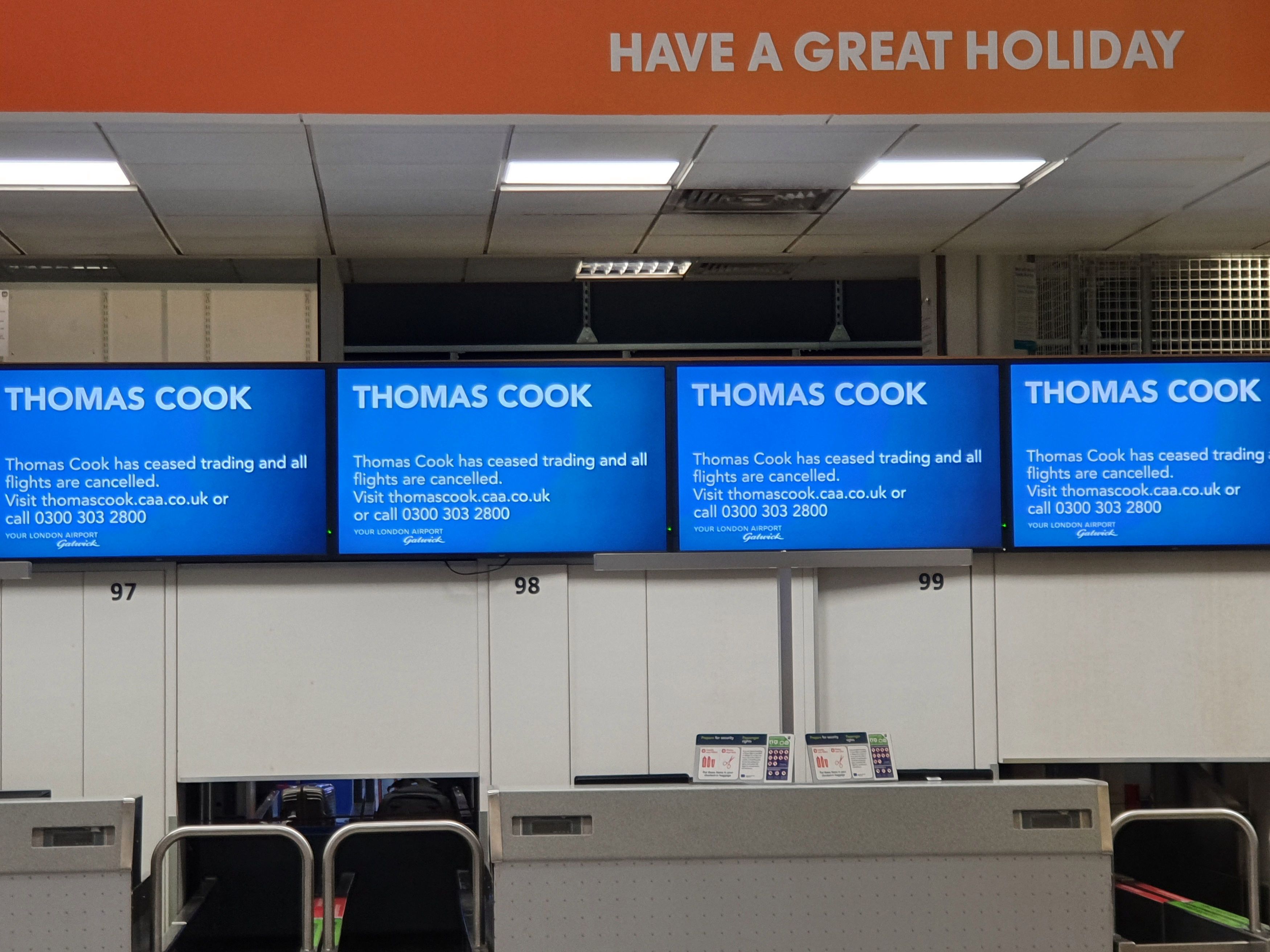 Thomas Cook: Παγκόσμιος κλυδωνισμός