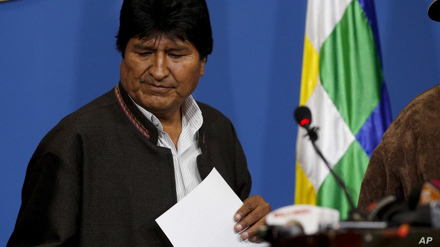 Βολιβία νέα: Εξελίξεις με την παραίτηση Μοράλες – Η αντίδραση των ΗΠΑ και η νέα «Πρόεδρος»