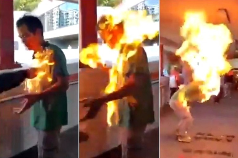 Χονγκ Κονγκ διαδηλώσεις: Έκαψαν άνδρα ζωντανό