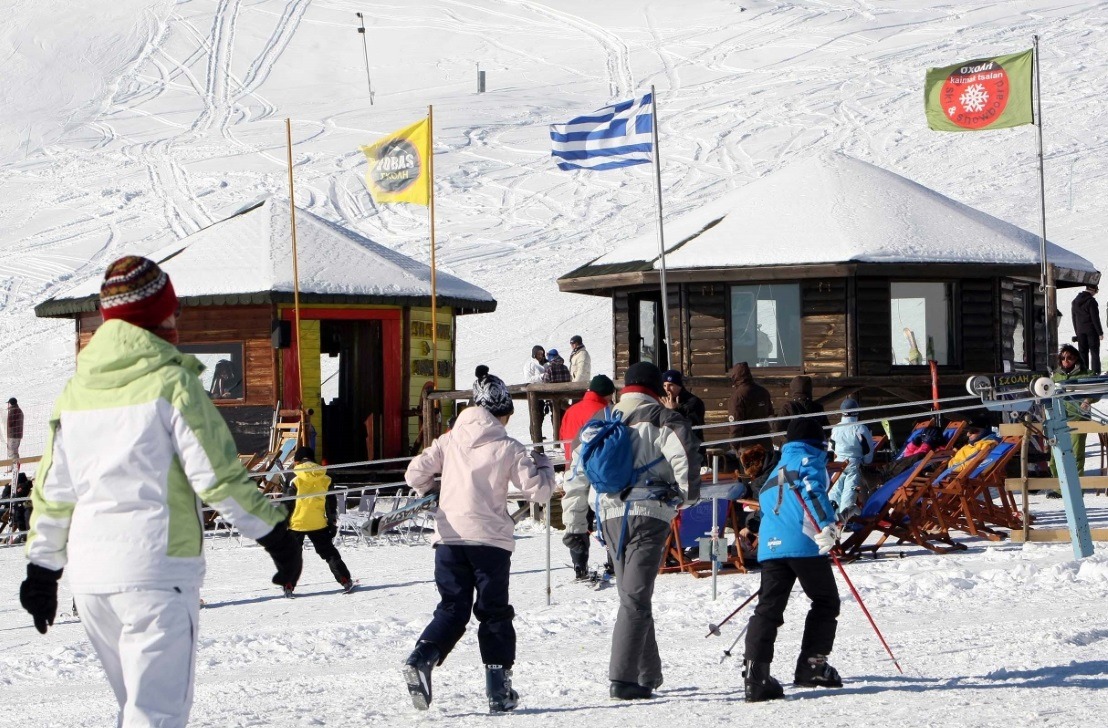 Καϊμακτσαλάν χιονοδρομικό κέντρο άνοιξε: Σε λειτουργία ξανά μετά τη χιονοθύελλα