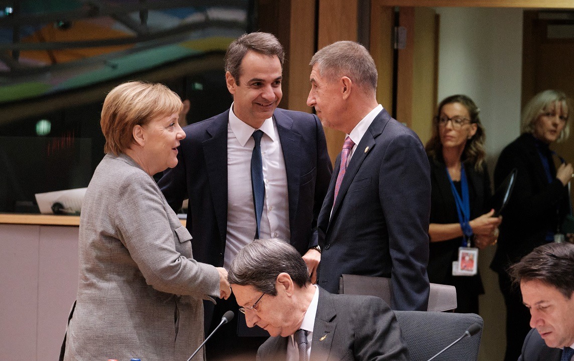 Σύνοδος Κορυφής Βρυξέλλες 2019: Ο Κυριάκος Μητσοτάκης στο τετ α τετ με τους ευρωπαϊκούς ηγέτες