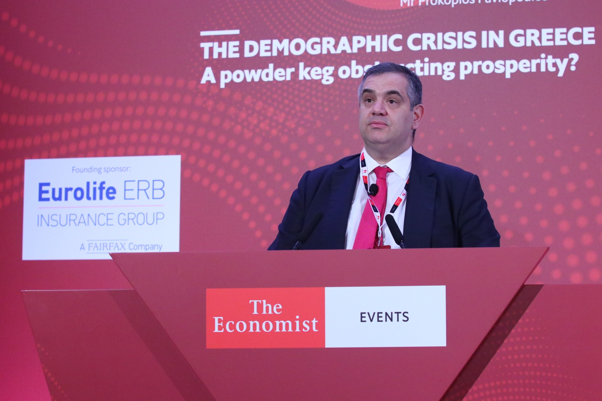 Βασίλης Σπανάκης: Ομιλία στο Διεθνές Συνέδριο του Economist