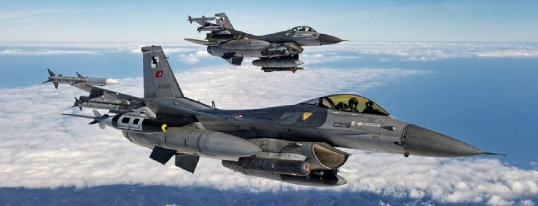 Τούρκικα F – 16 Ελλάδα: Tρίτη συνεχόμενη μέρα με εναέριες παραβιάσεις