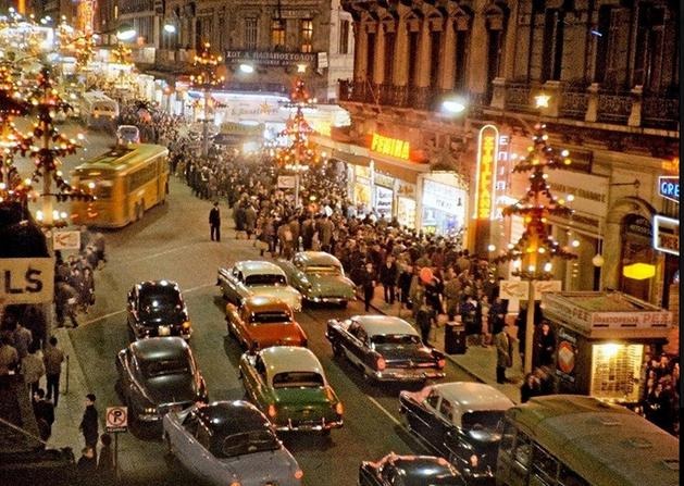 Αθήνα παλιά Χριστούγεννα: Πως ήταν το 1960