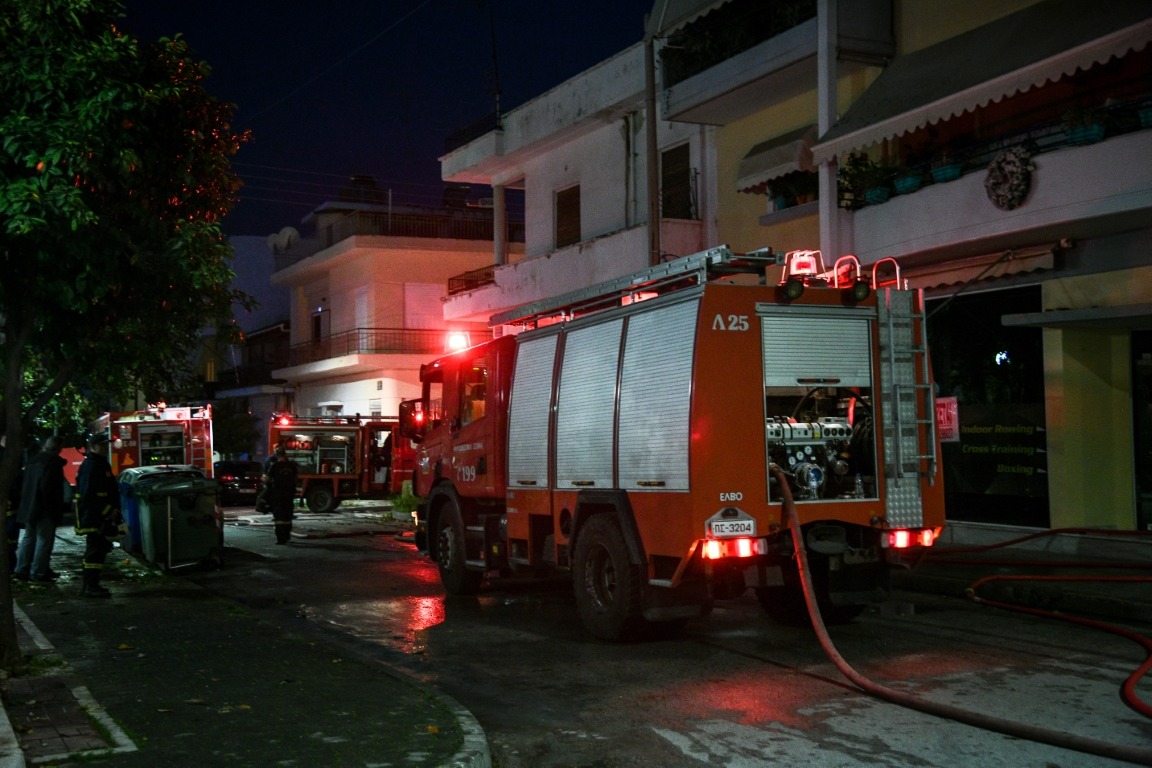 Φωτιά Μοσχάτο: Φωτιά σε διαμέρισμα πολυκατοικίας
