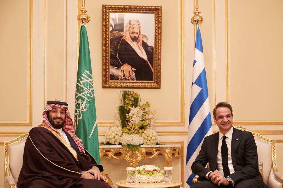 Μητσοτάκης Σαουδική Αραβία: Ολοκληρώθηκε η επίσκεψη του πρωθυπουργού με τη συνάντησή του με τον πρίγκιπα