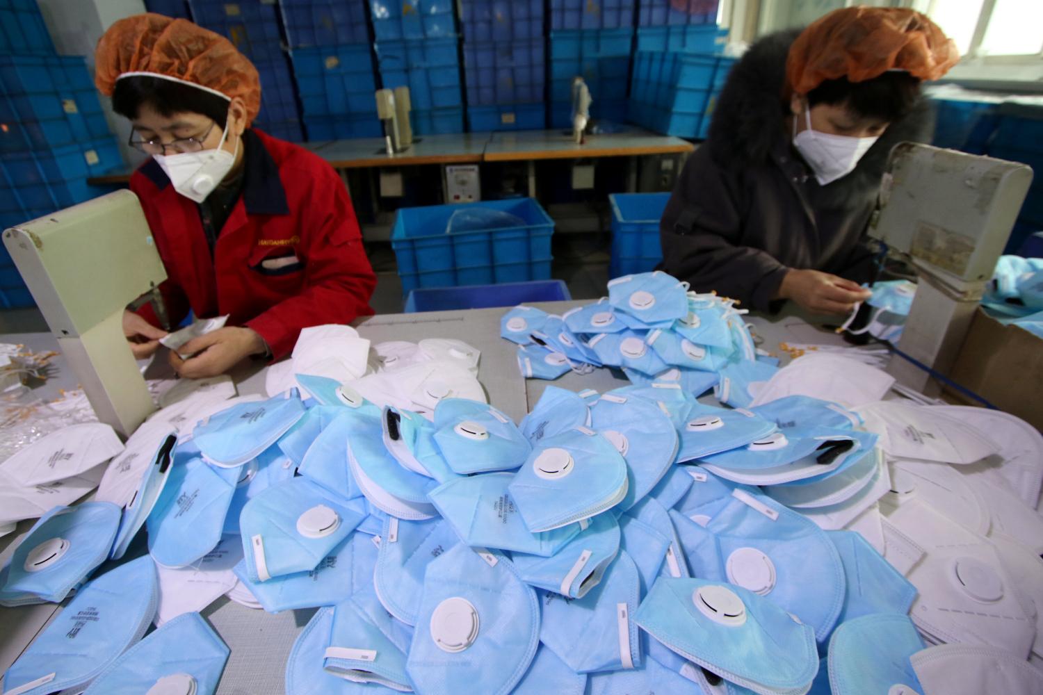 Κορωνοϊός – Κίνα: Τεράστια ανάγκη για μάσκες – Χτίζεται εργοστάσιο σε έξι ημέρες